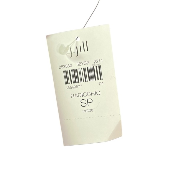 J. Jill Purple Marino Wool Long Sleeve Top - Picture 5 of 6